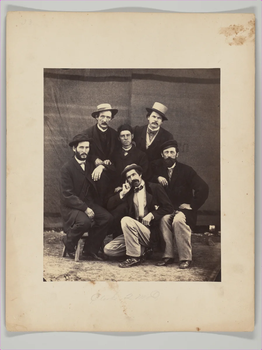 Clerks of 2nd Quartermaster, Camp Nelson, Kentucky by G. W. Foster, photograph, 1863-1864