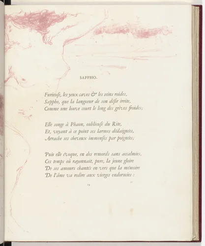 In-text plate (page 19) from Parallèlement (In Parallel) by Pierre Bonnard, illustrated book, 1900