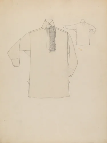 Man's Shirt by Rosalia Lane, index of american design, 1936