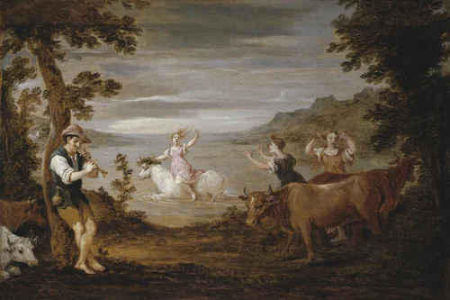 The Rape of Europa by David Teniers the Younger, painting, 1654-1656