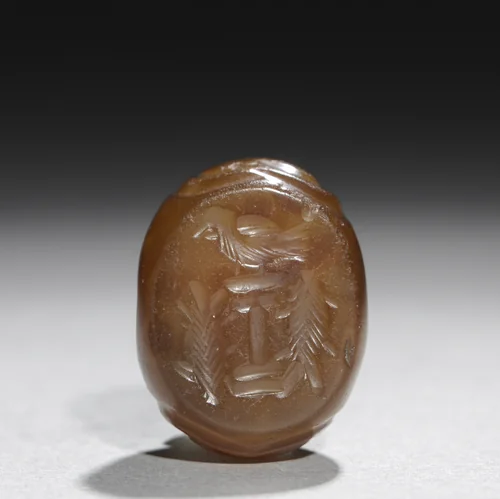 Fire Altar Intaglio by Unknown, sculpture, 395-405