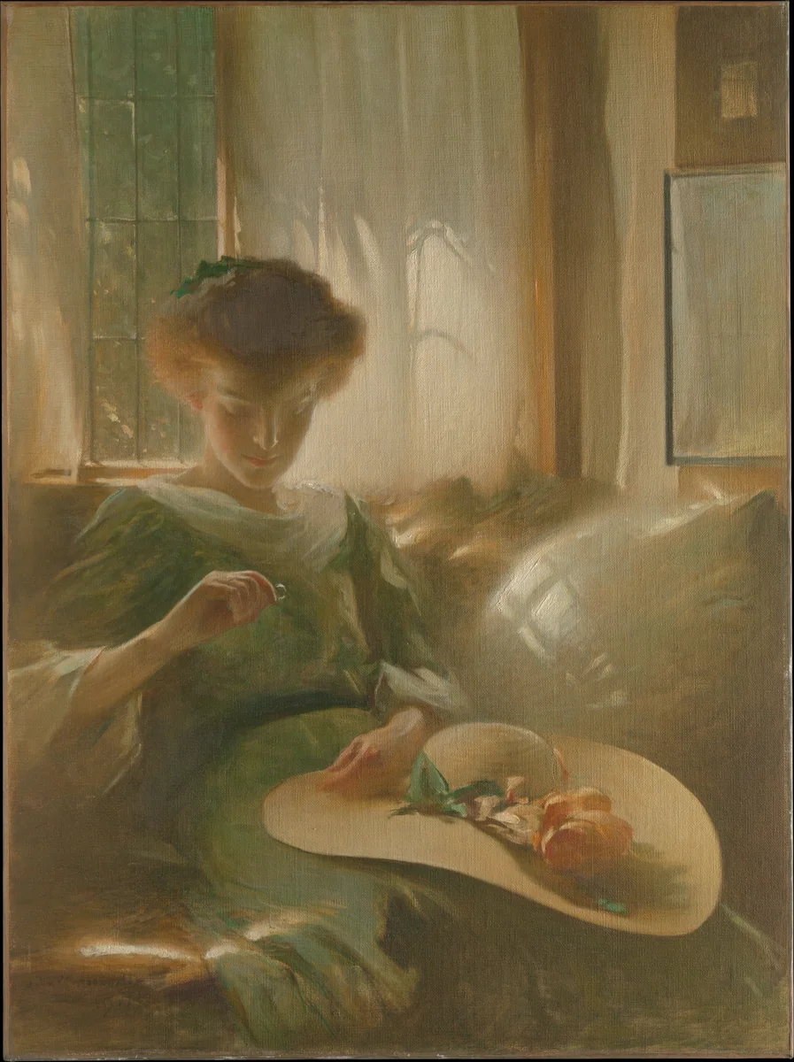 The Ring by John White Alexander, artwork, 1911