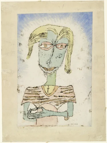 Christian Sectarian (Christlicher Sectierer) by Paul Klee, drawing, 1920