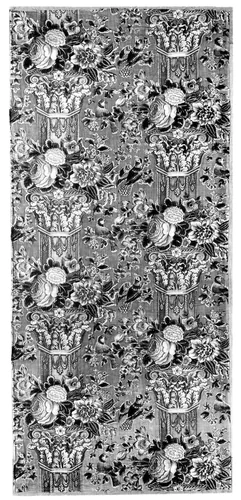 Panel (Pillar Print) by Stead McAlpin & Co., textile, 1701-1800