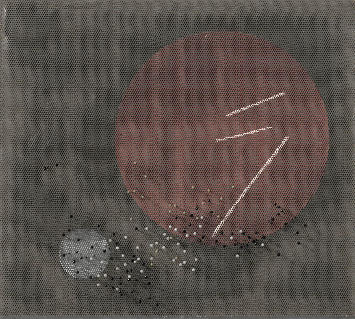 Space Modulator L3 by László Moholy-Nagy, painting, 1936