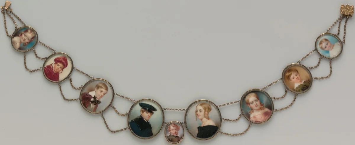 A Mother's Pearls by Thomas Seir Cummings, artwork, 1841