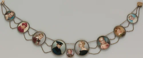 A Mother's Pearls by Thomas Seir Cummings, artwork, 1841