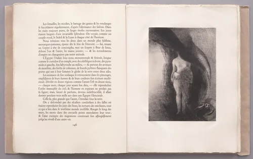 I Am Still the Great Isis! Nobody Has Ever Yet Lifted My Veil! My Fruit Is the Sun! (Je suis toujours la grande Isis! Nul n'a encore soulevé mon voile! Mon fruit est le soleil!) (plate XIV) from La Tentation de Saint-Antoine by Odilon Redon, illustrated book, 1896