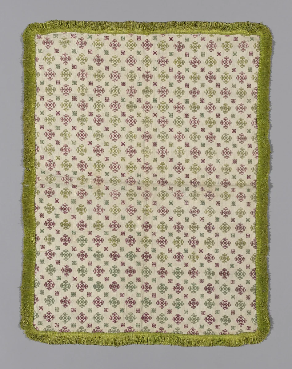 Cover by Italy, textile, 1625-1775