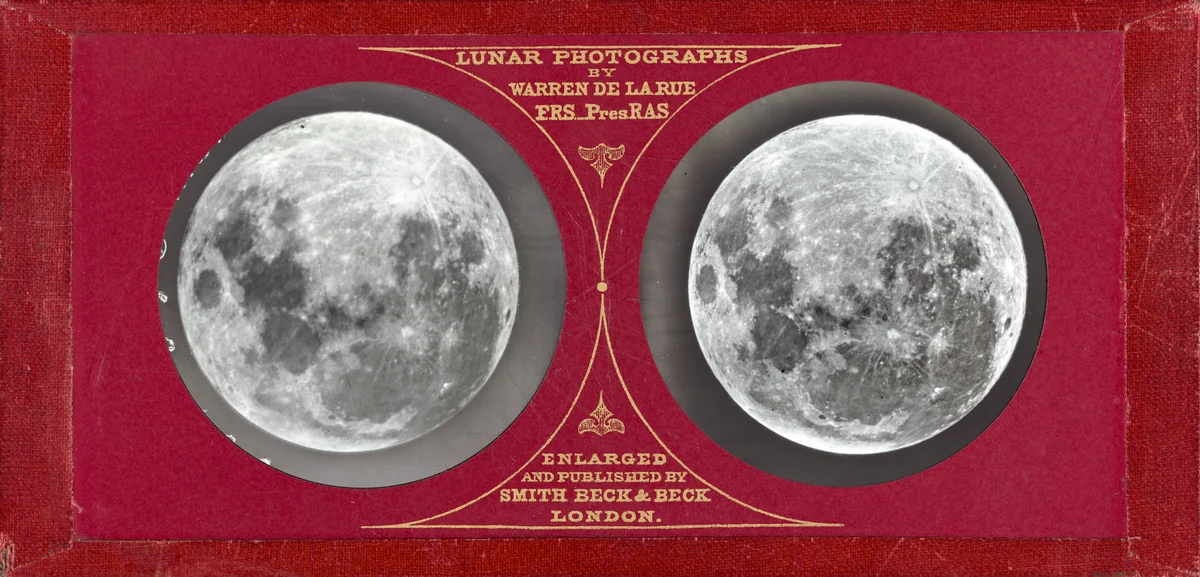 Full Moon by Warren De La Rue, photograph, 1858-1859