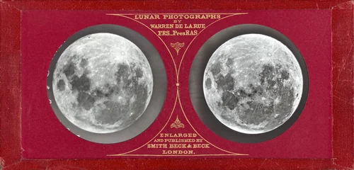 Full Moon by Warren De La Rue, photograph, 1858-1859