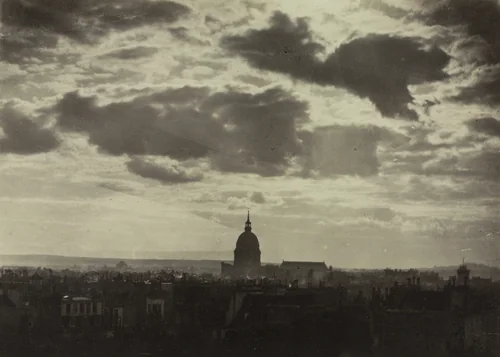 Sky Study, Paris by Charles Marville, photograph, 1856-1857