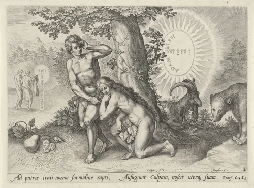 Zondeval by Unknown, print, 1575