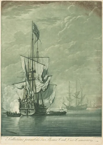 Shipping Scene from the Collection of Thomas Cook by Elisha Kirkall
Willem van de Velde the Elder, portfolio, 1682-1742