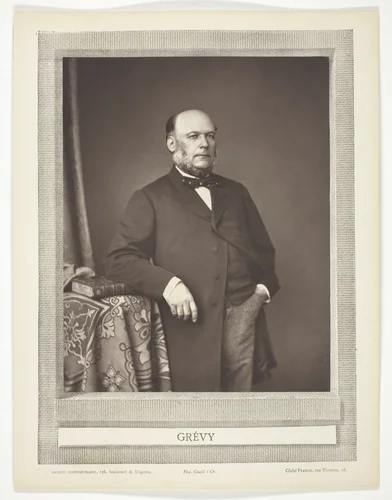 Grévy by Franck, photograph, 1875-1885