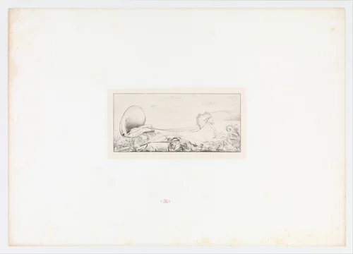 Triumph from Ein Handschuh (A Glove). Cyclus von zehn Compositionen radirt. Rad. Opus VI, Plate V. First edition by Max Klinger, print, 1881