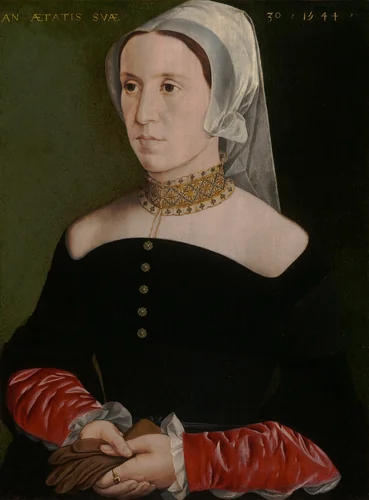 Portrait of a Woman by Flemish, painting, 1544
