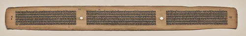Text, Folio 38 (verso), from a Manuscript of the Perfection of Wisdom in Eight Thousand Lines (Ashtasahasrika Prajnaparamita-sutra) by Unknown, painting, 1119