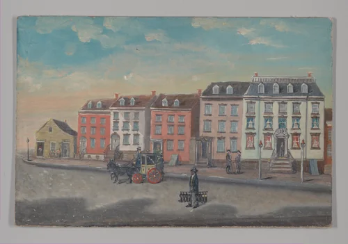 The Boot Black by William P. Chappel, artwork, 1870