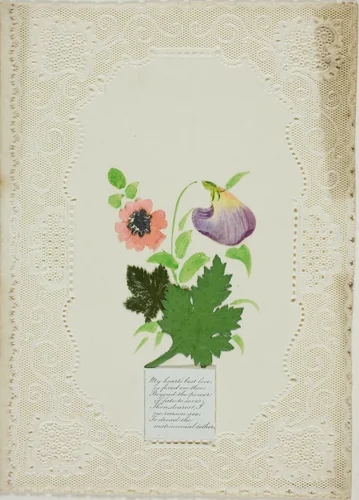 My Hearts Best Love (Valentine) by Unknown Artist, other, 1845-1855