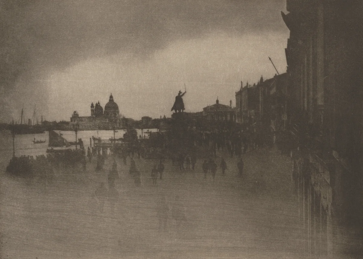 Camera Work: The Riva Schiavoni, Venice by J. Craig Annan, book, 1904