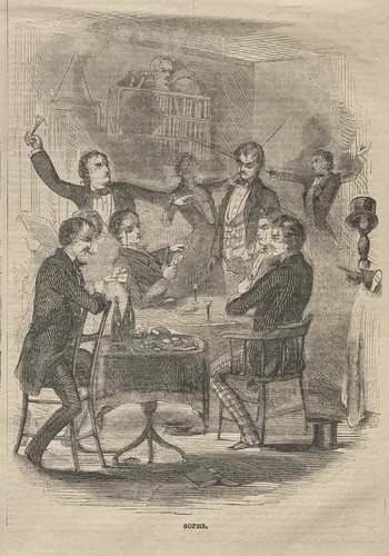 Sophs by Winslow Homer, print, 1857