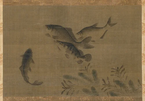 Fish by Unknown, painting, 1395-1405