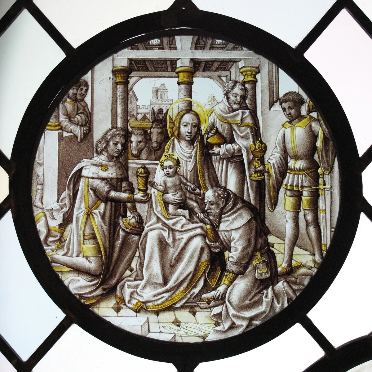 Roundel with the Adoration of the Magi by Hans Memling, other, 1500