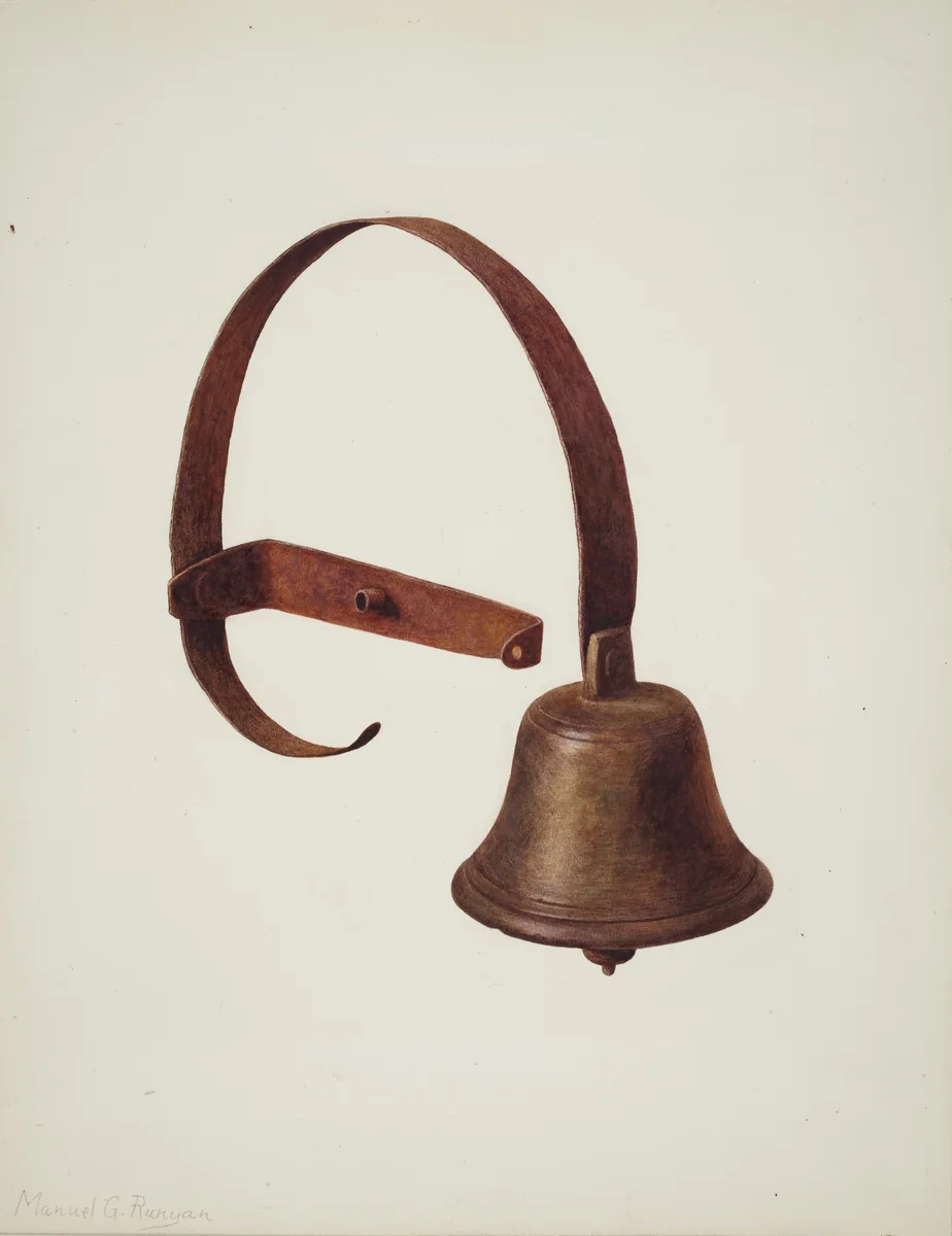 Servant's Bell by Manuel G. Runyan, index of american design, 1935-1942