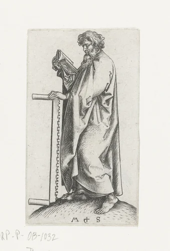 Apostel Simon by Unknown, print, 1470-1491