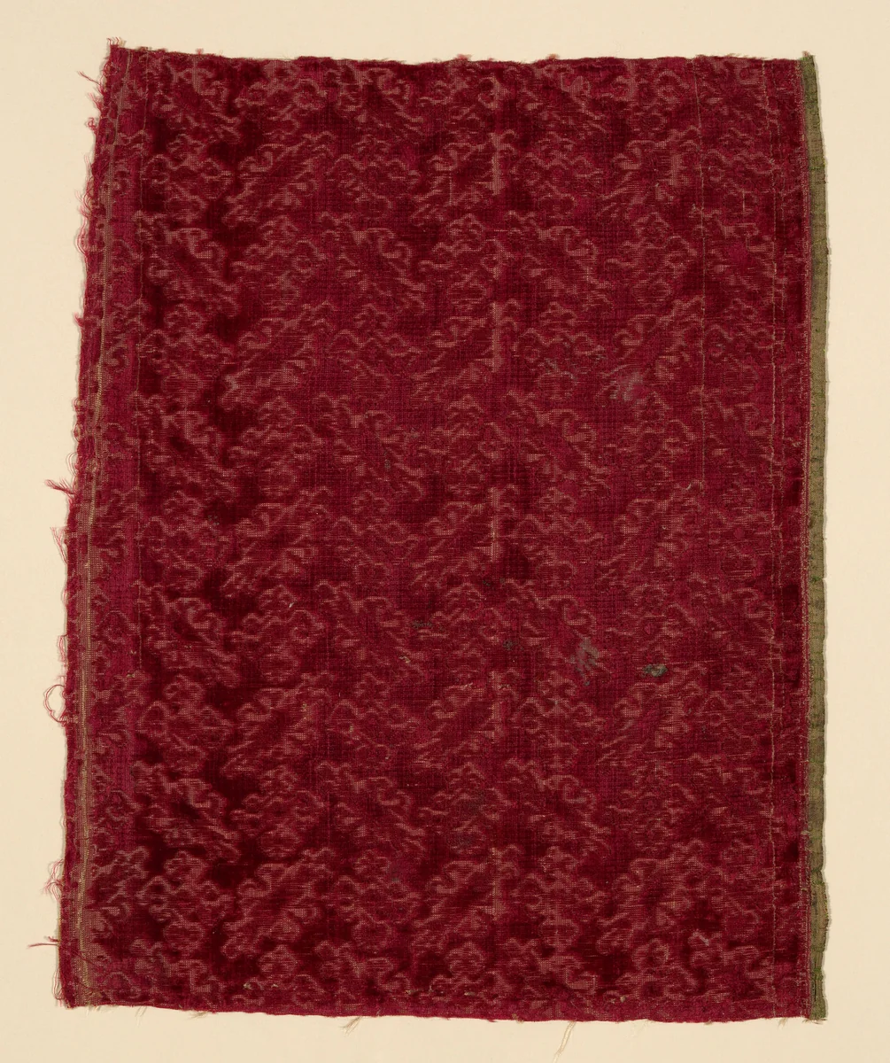 Fragment by Spain, textile, 1601-1650