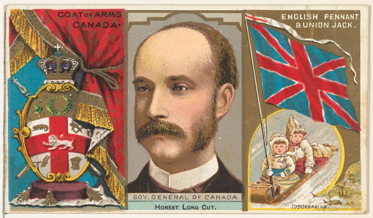 Governor General of Canada, from the Rulers, Flags, and Coats of Arms series (N126-1) issued by W. Duke, Sons & Co. by W. Duke, Sons & Co., print, 1888