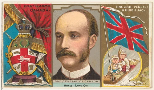 Governor General of Canada, from the Rulers, Flags, and Coats of Arms series (N126-1) issued by W. Duke, Sons & Co. by W. Duke, Sons & Co., print, 1888