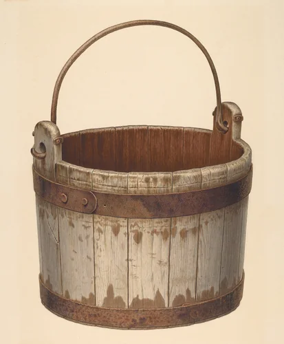 Bucket by Edward Bashaw, index of american design, 1940
