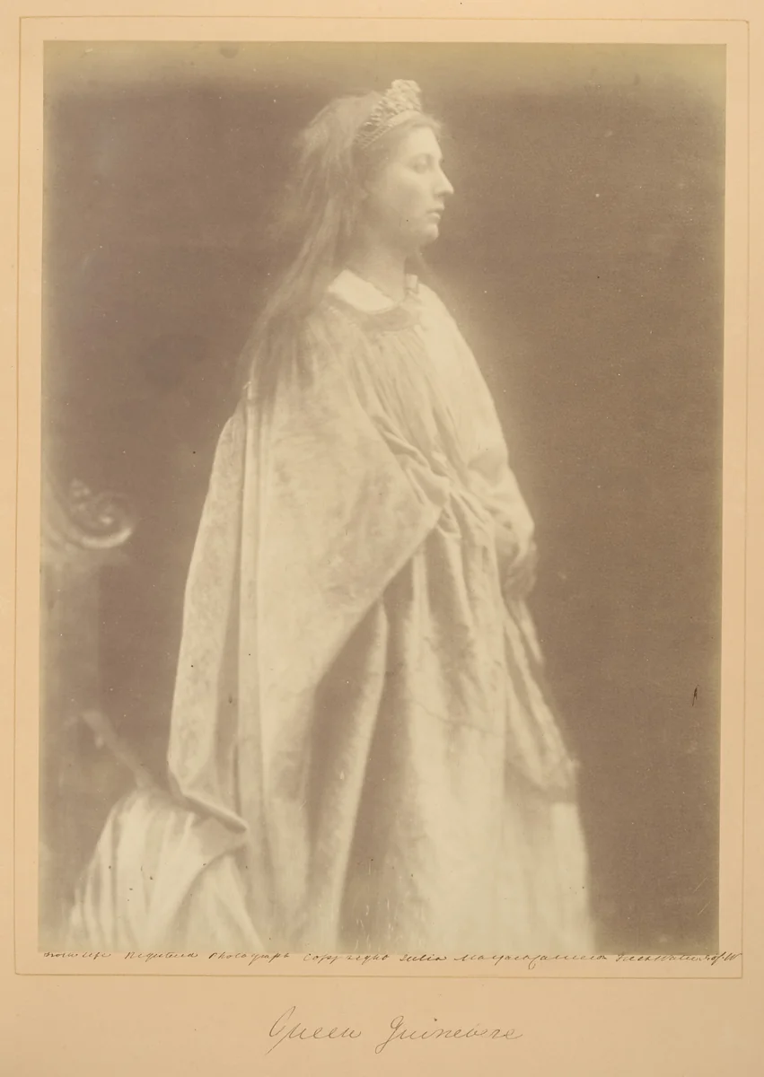 Queen Guinevere by Julia Margaret Cameron, photograph, 1874