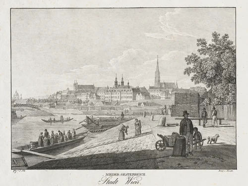 Nieder-oesterreich, Stadt Wien by Jakob Alt, print