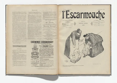 L'Escarmouche, no. 2 by Various artists, illustrated book, 1893