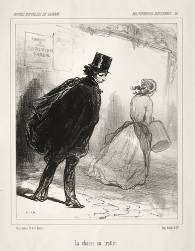 Baliverneries Parisiennes by Paul Gavarni, print, 1824-1866