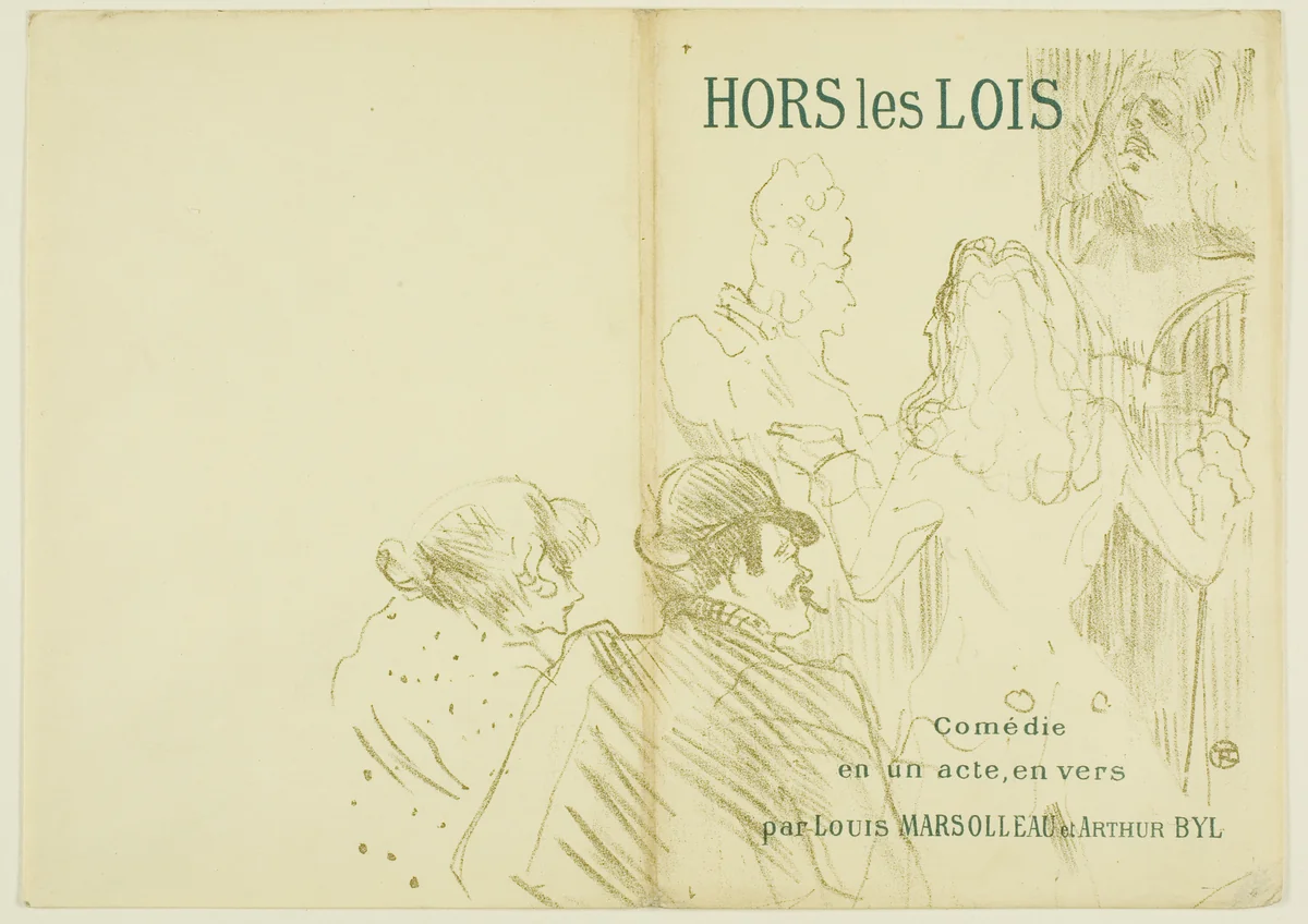 Homage to Molière by Henri de Toulouse-Lautrec, print, 1897
