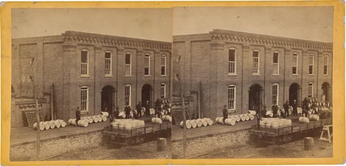 Standard Petroleum Refinery, Pittsburg, Pennsylvania by Thomas H. Johnson, photograph, 1860-1870