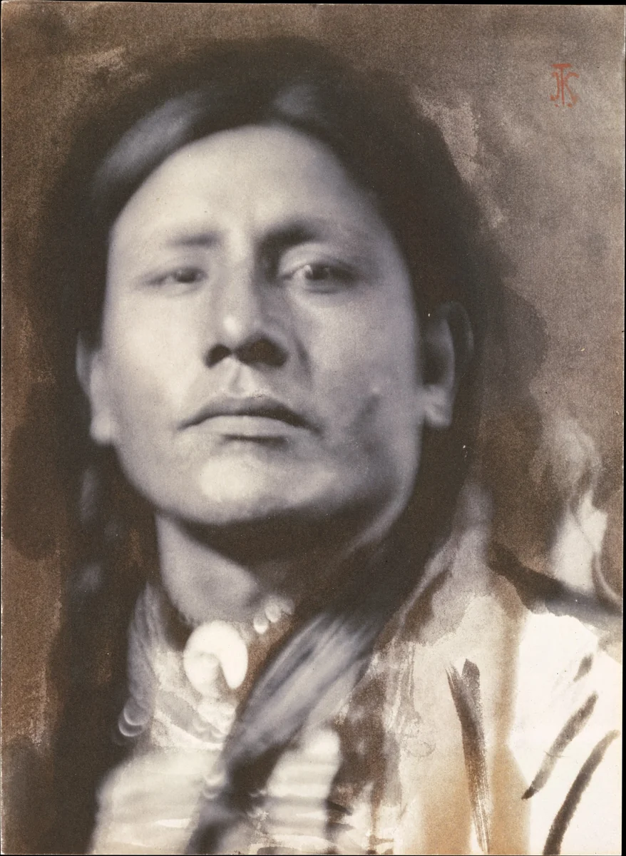 A Sioux Chief [Has-No-Horses] by Joseph T. Keiley, photograph, 1898