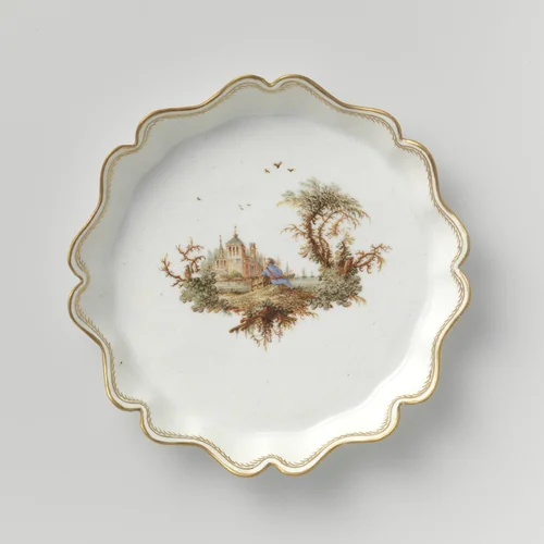 Delen van een koffie- en theeservies by Manufacture Oud-Loosdrecht, other, 1778-1782