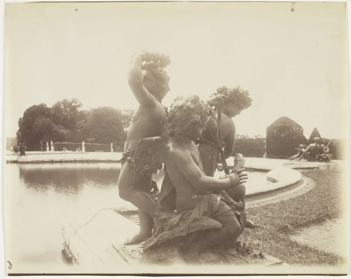 Versailles, Parterre d' Eau by Jean-Eugène-Auguste Atget, photograph, 1901