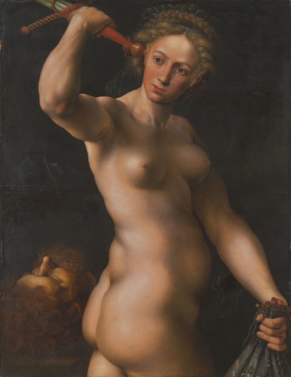 Judith by Jan Sanders van Hemessen, painting, 1535-1545