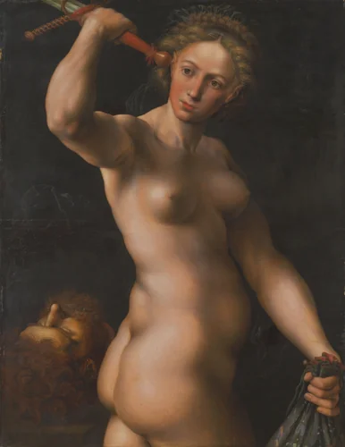 Judith by Jan Sanders van Hemessen, painting, 1535-1545