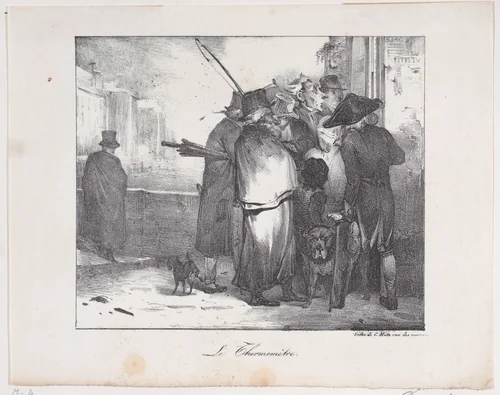 The Thermometer by Alexandre-Gabriel Decamps, print, 1823