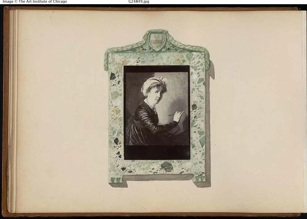 The Madame B Album by Marie-Blanche Hennelle Fournier, photograph, 1870-1879