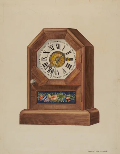 Alarm Clock (Timepiece) by Francis Law Durand, index of american design, 1937