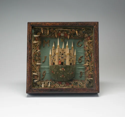 Shadow Box: Castle by Probably Spain, other, 1693