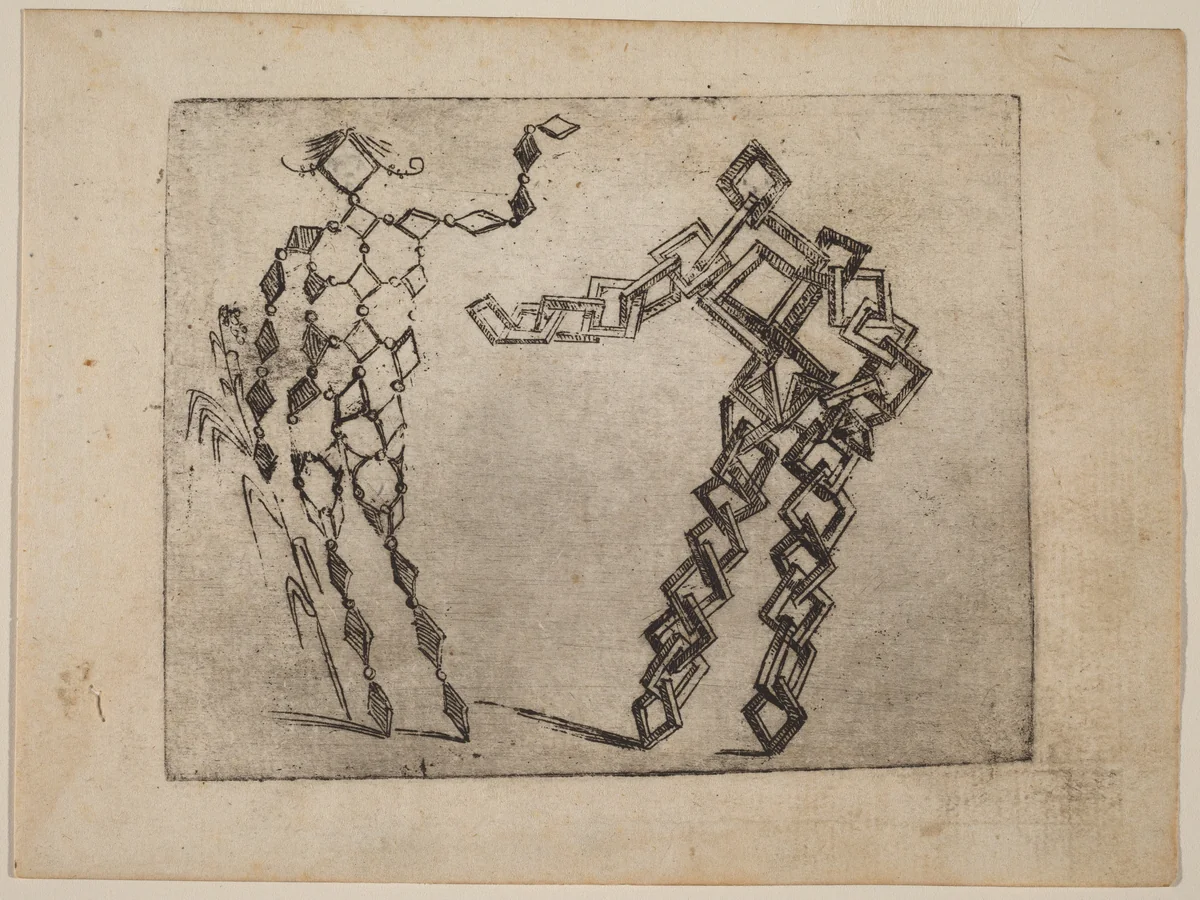 From "Bizzarie di varie Figure" by Giovanni Battista Bracelli, print, 1624